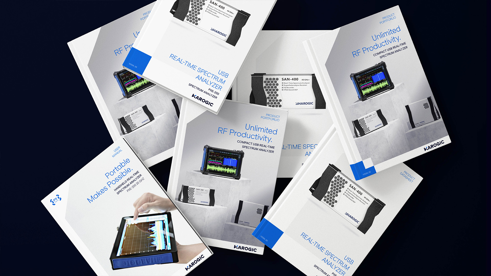 HAROGIC Technologies branding design